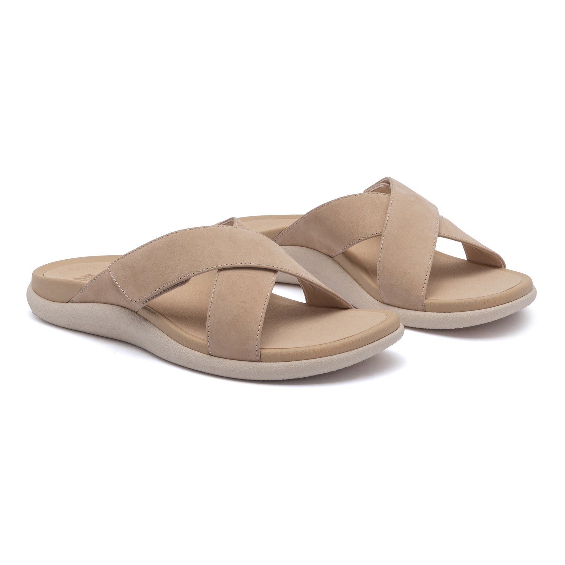 ABEO Footwear Laguna Slide Metatarsal Cuban Sand Leather