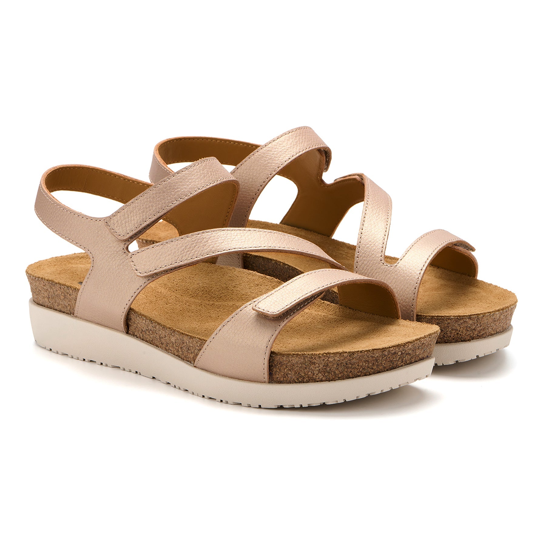 ABEO Footwear Algarve Strap Metatarsal Champagne