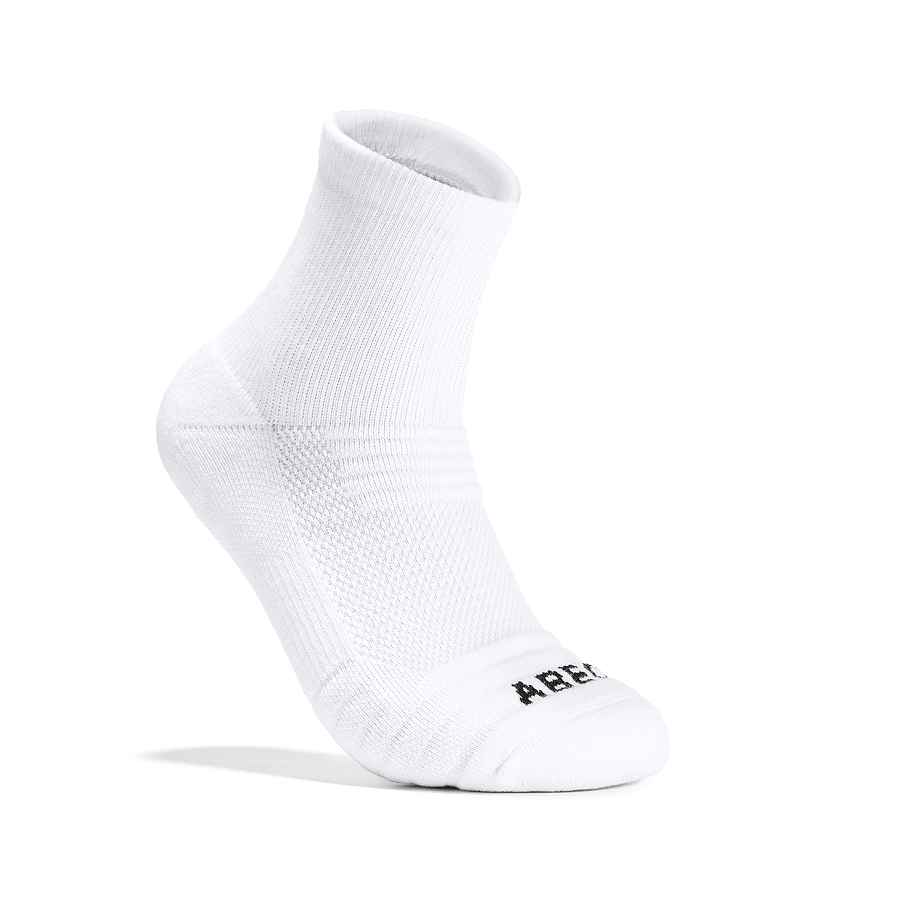ABEO Footwear 3 Pk Quarter Socks White