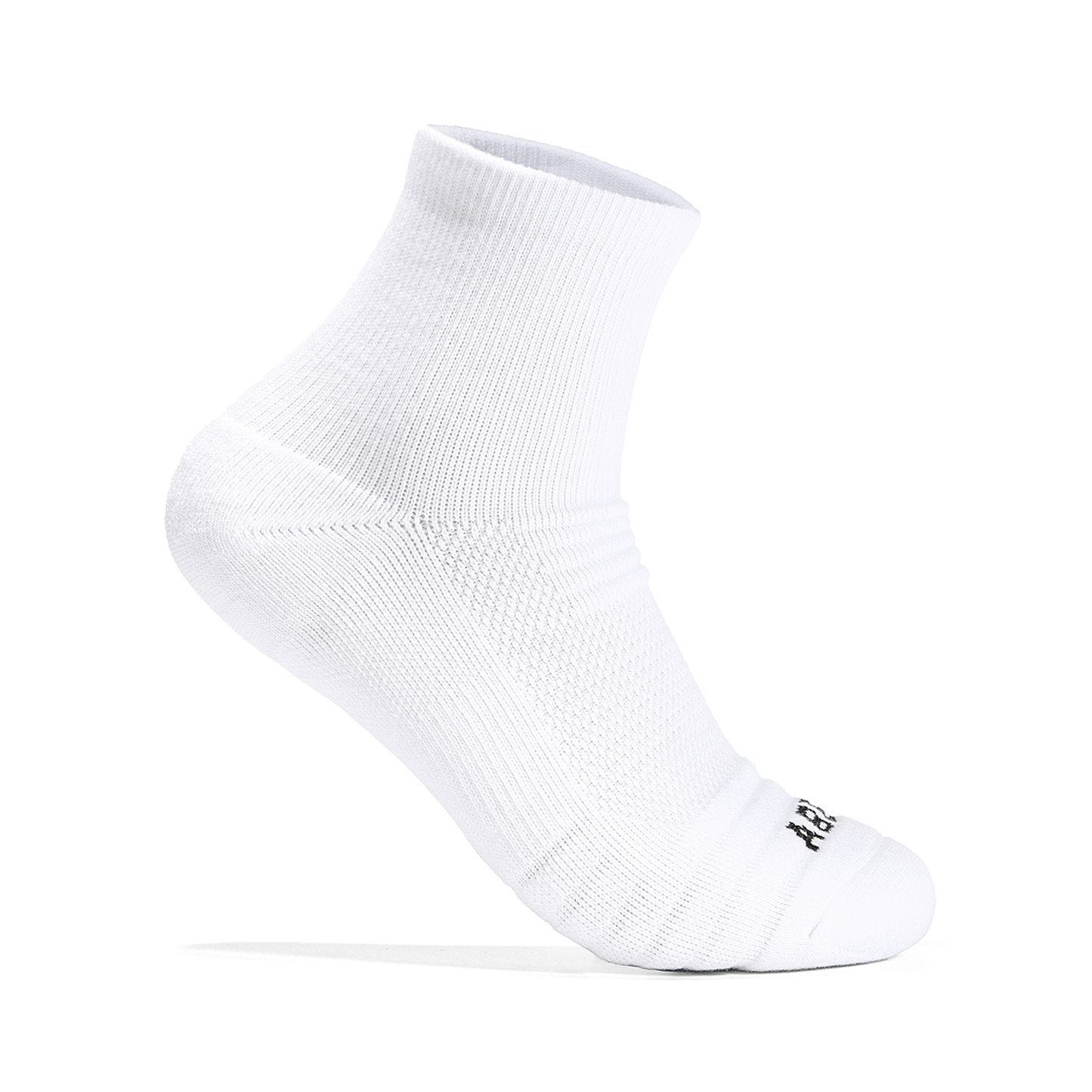 ABEO Footwear 3 Pk Quarter Socks White