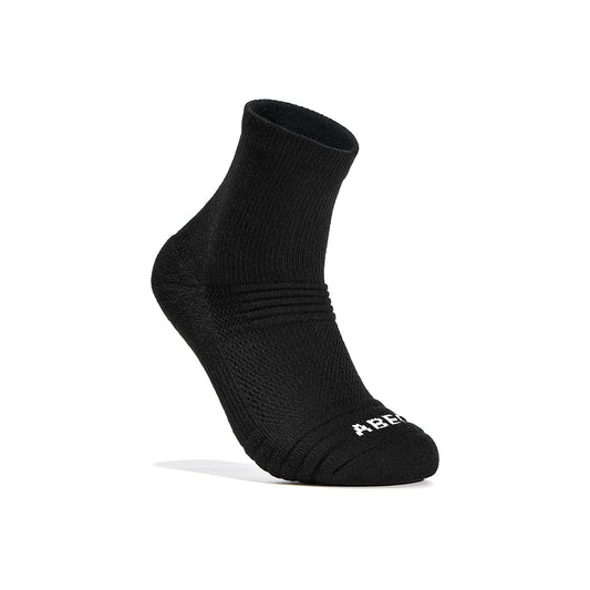 ABEO Footwear 3 Pk Quarter Socks Black