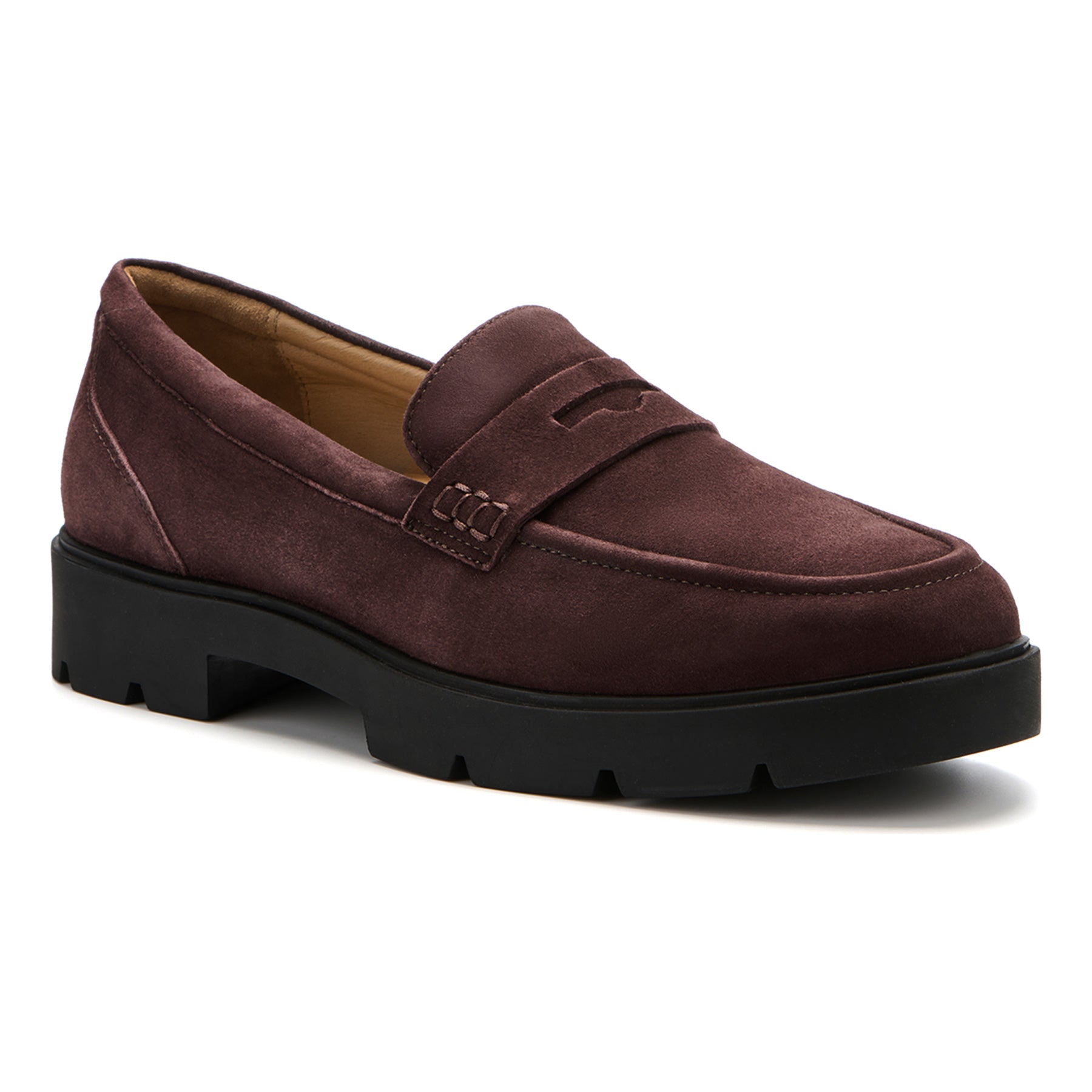 ABEO Footwear Boulevard Loafer Metatarsal Chocolate Suede