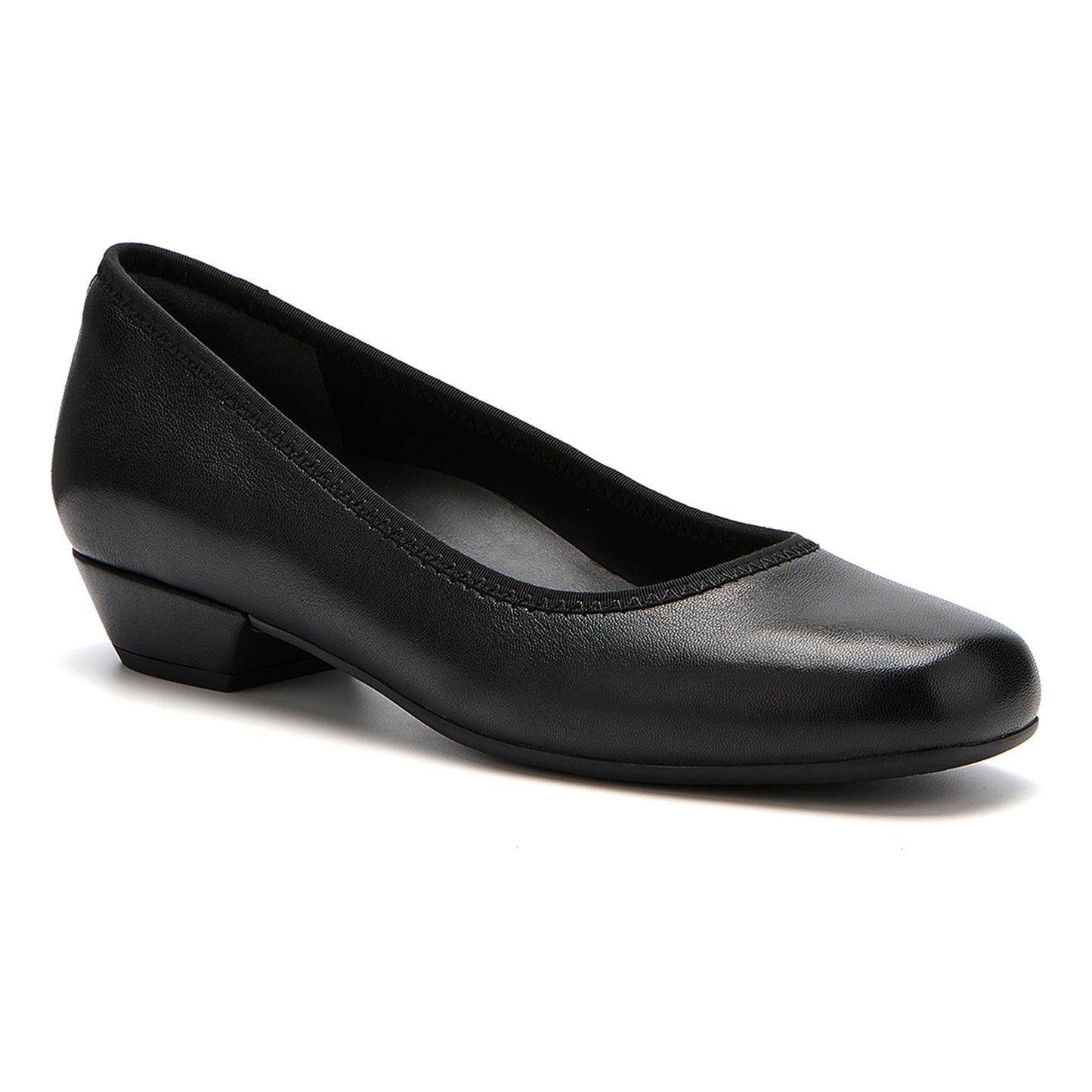 ABEO Footwear Via Pump Metatarsal Black Leather