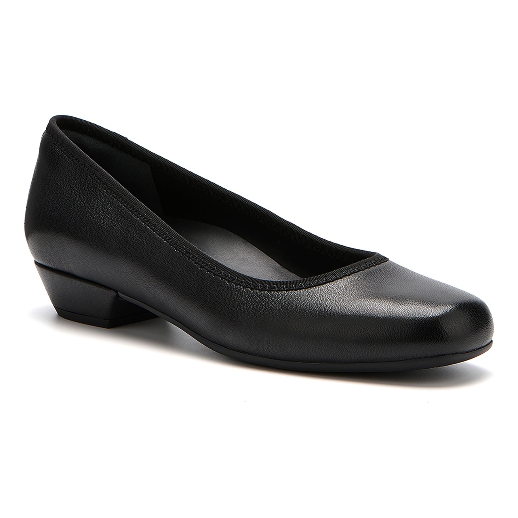 ABEO Footwear Via Pump Metatarsal Black Leather