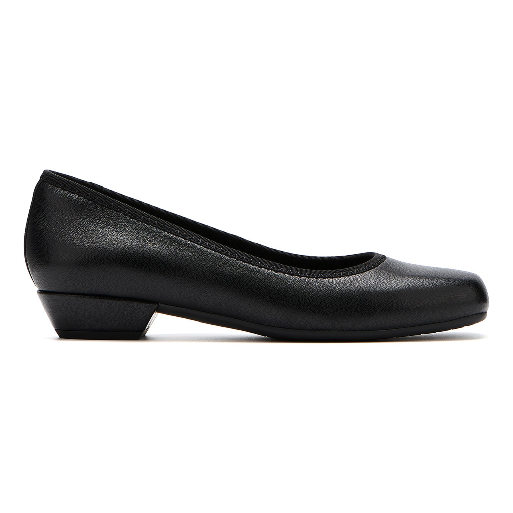 ABEO Footwear Via Pump Metatarsal Black Leather