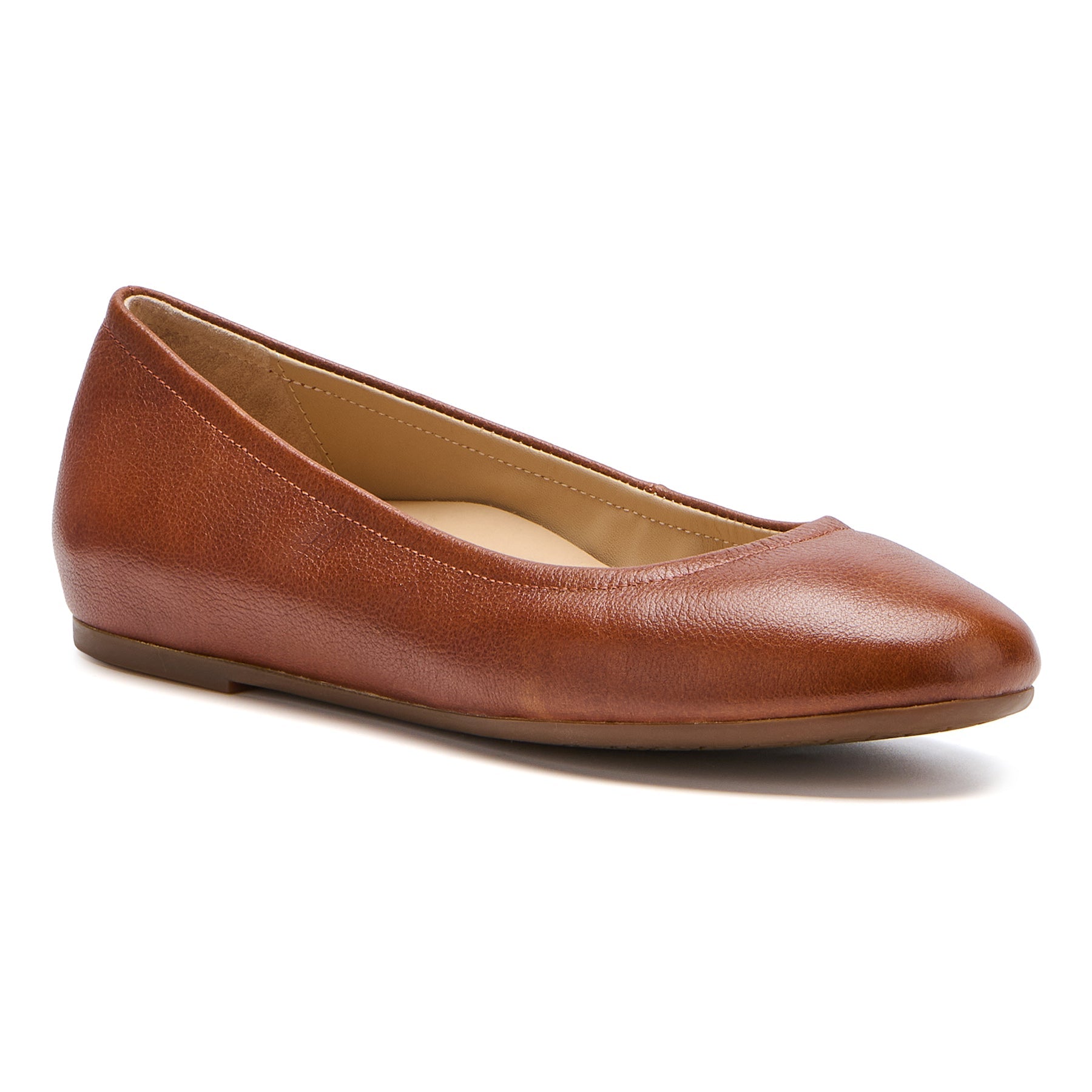 ABEO Footwear Promenade Flat Metatarsal Caramel