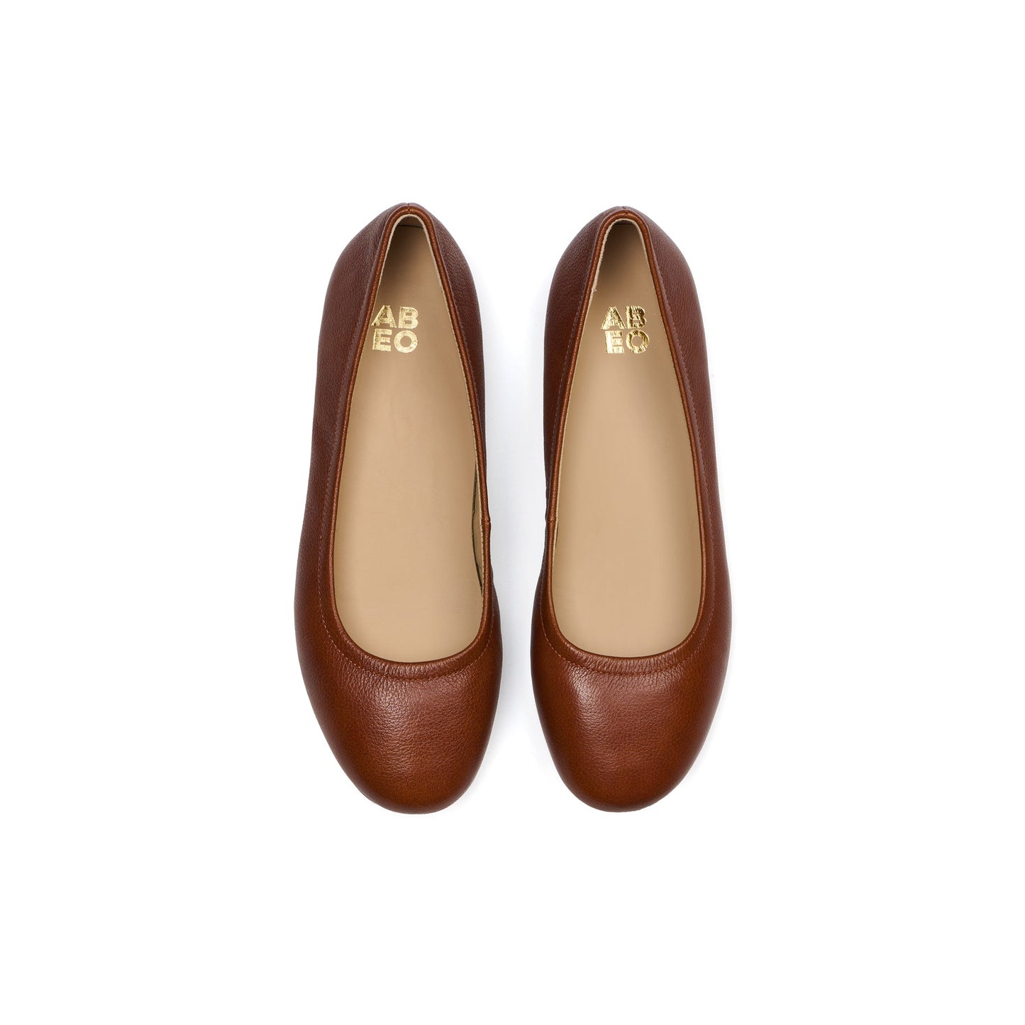 ABEO Footwear Promenade Flat Metatarsal Caramel