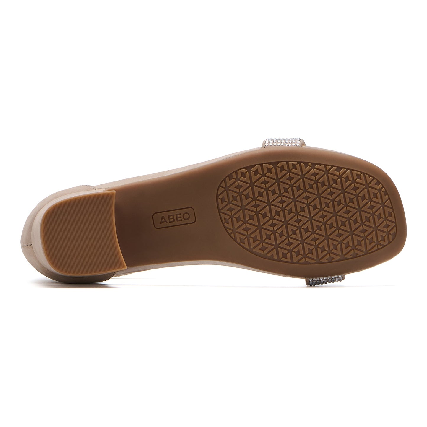 ABEO Footwear Avenue Strap Metatarsal Taupe Sparkle