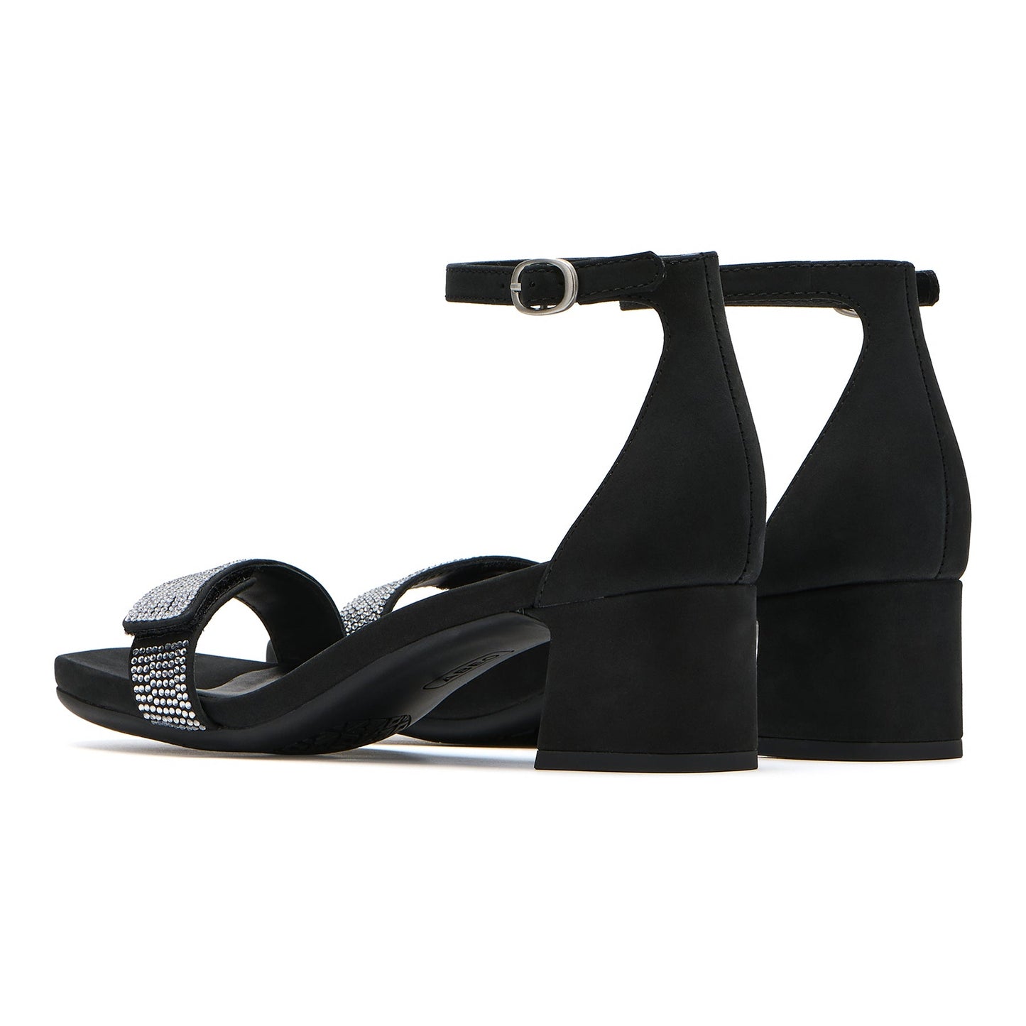 ABEO Footwear Avenue Strap Metatarsal Black Sparkle