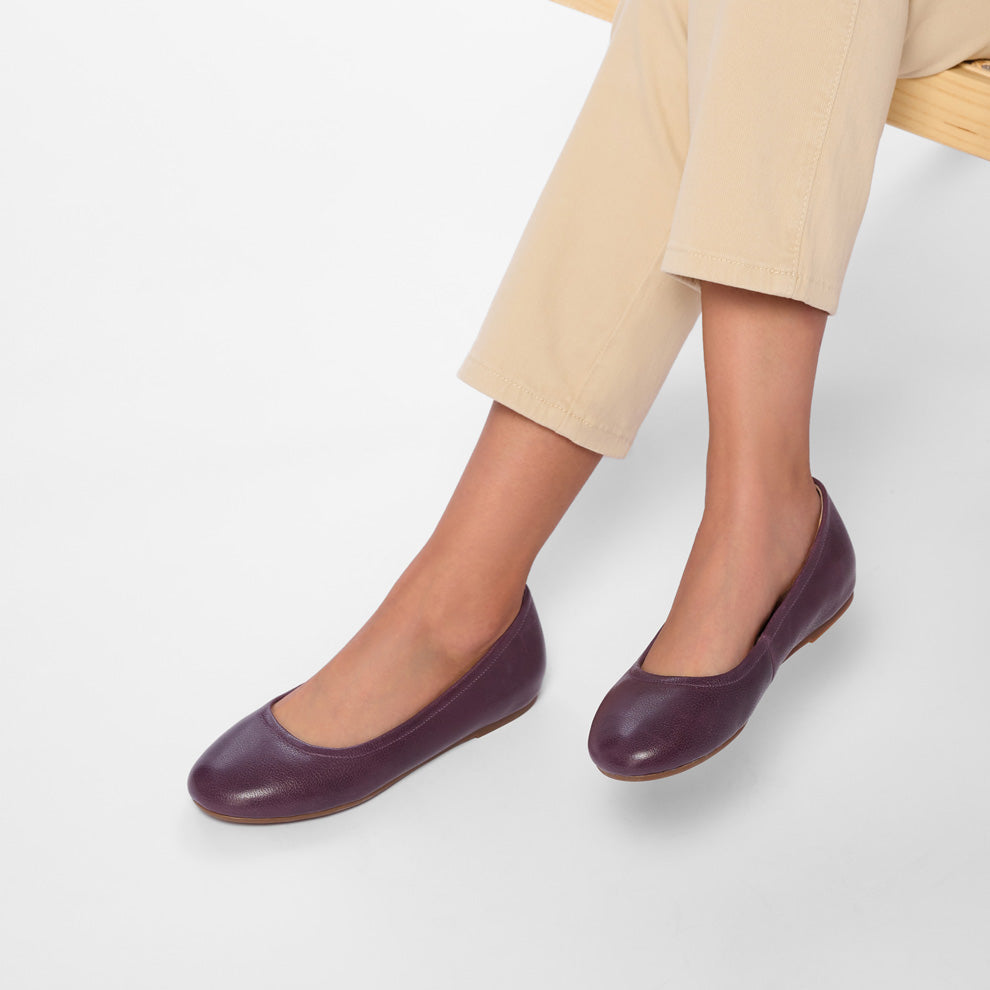 ABEO Footwear Promenade Flat Metatarsal Purple