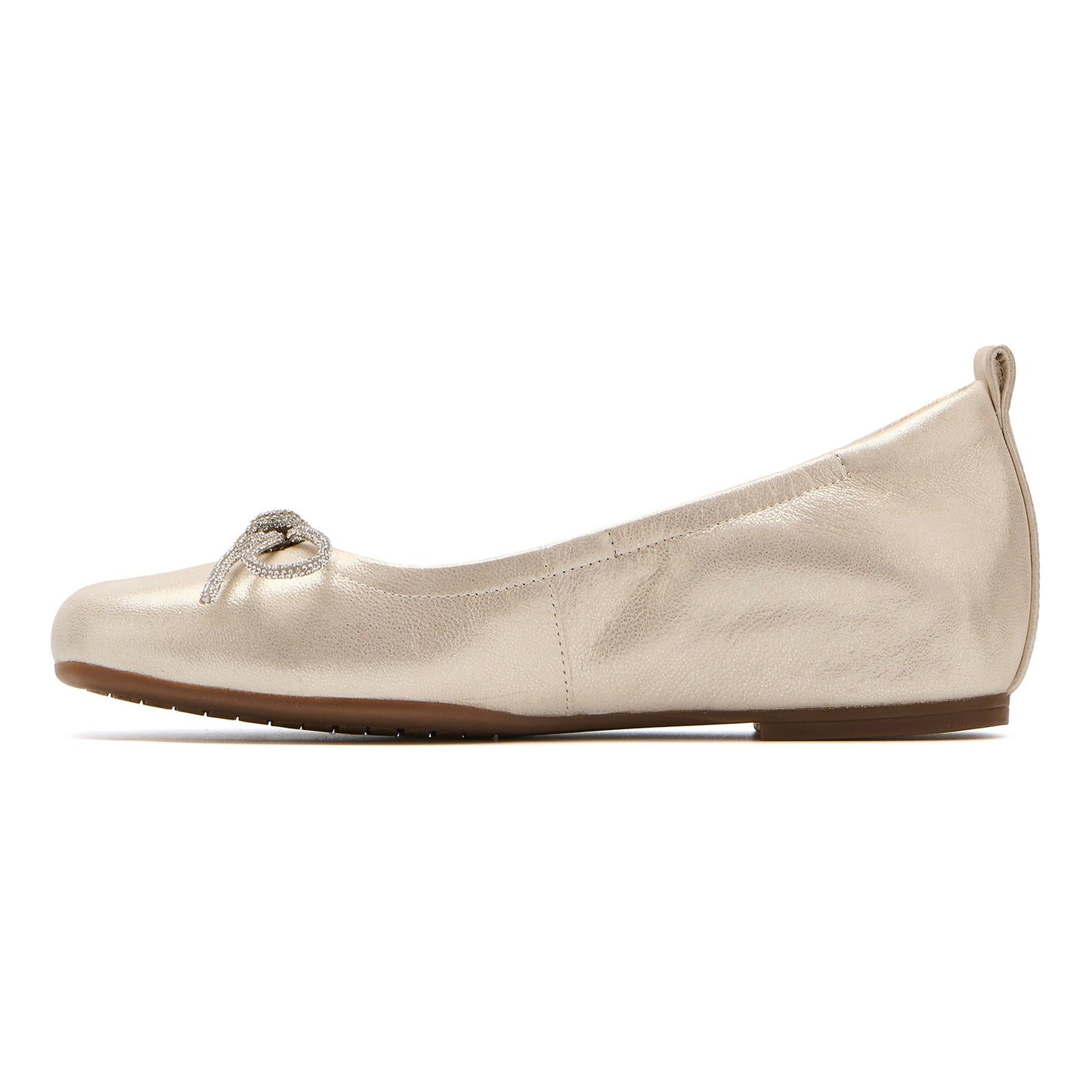 ABEO Footwear Cadence Bow Metatarsal Gold Sparkle