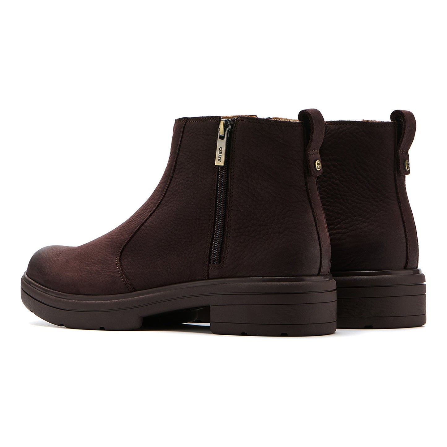 ABEO Footwear Vista Zip Metatarsal Chocolate Nubuck