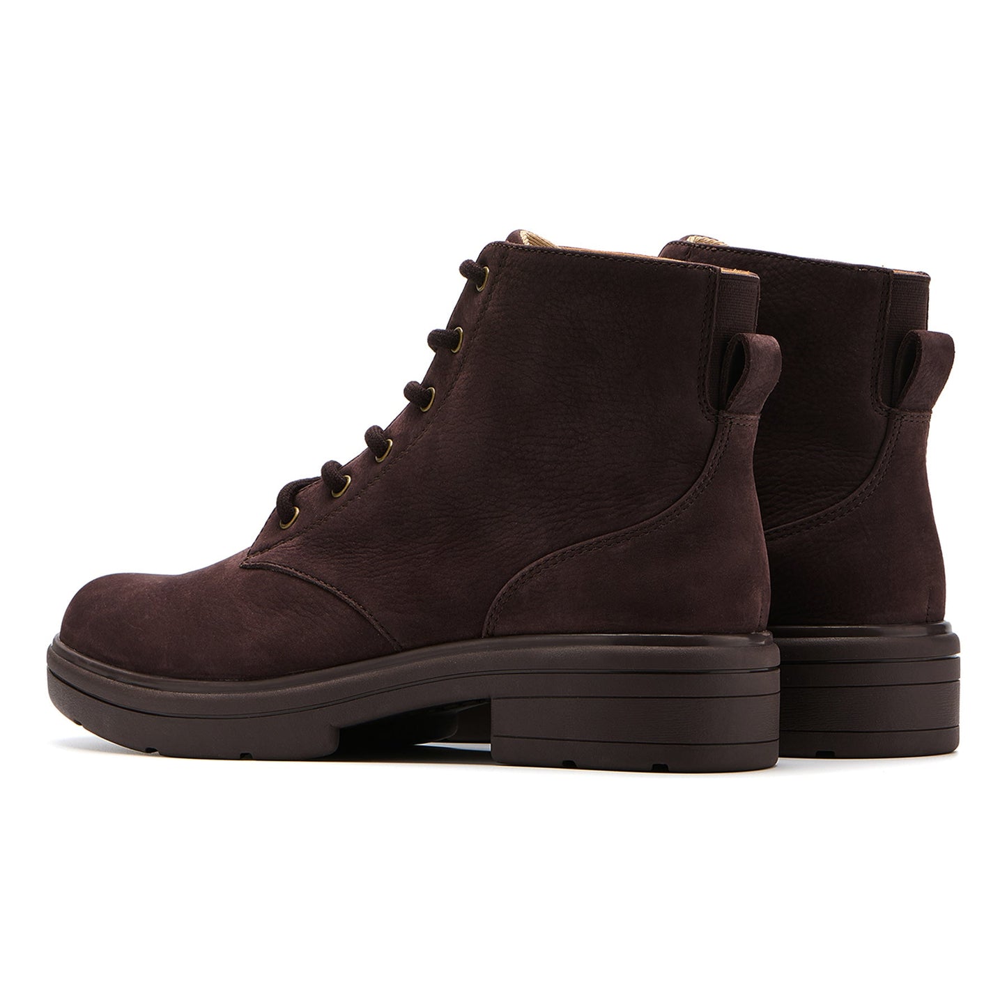 ABEO Footwear Vista Lace Metatarsal Chocolate Suede