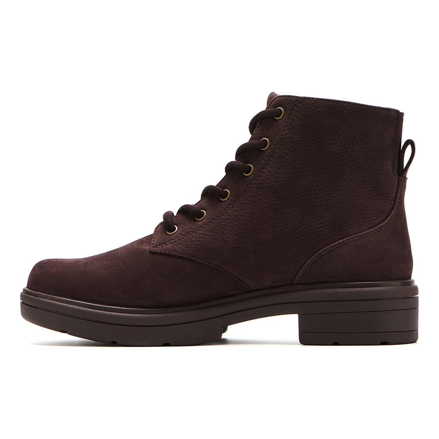 ABEO Footwear Vista Lace Metatarsal Chocolate Suede