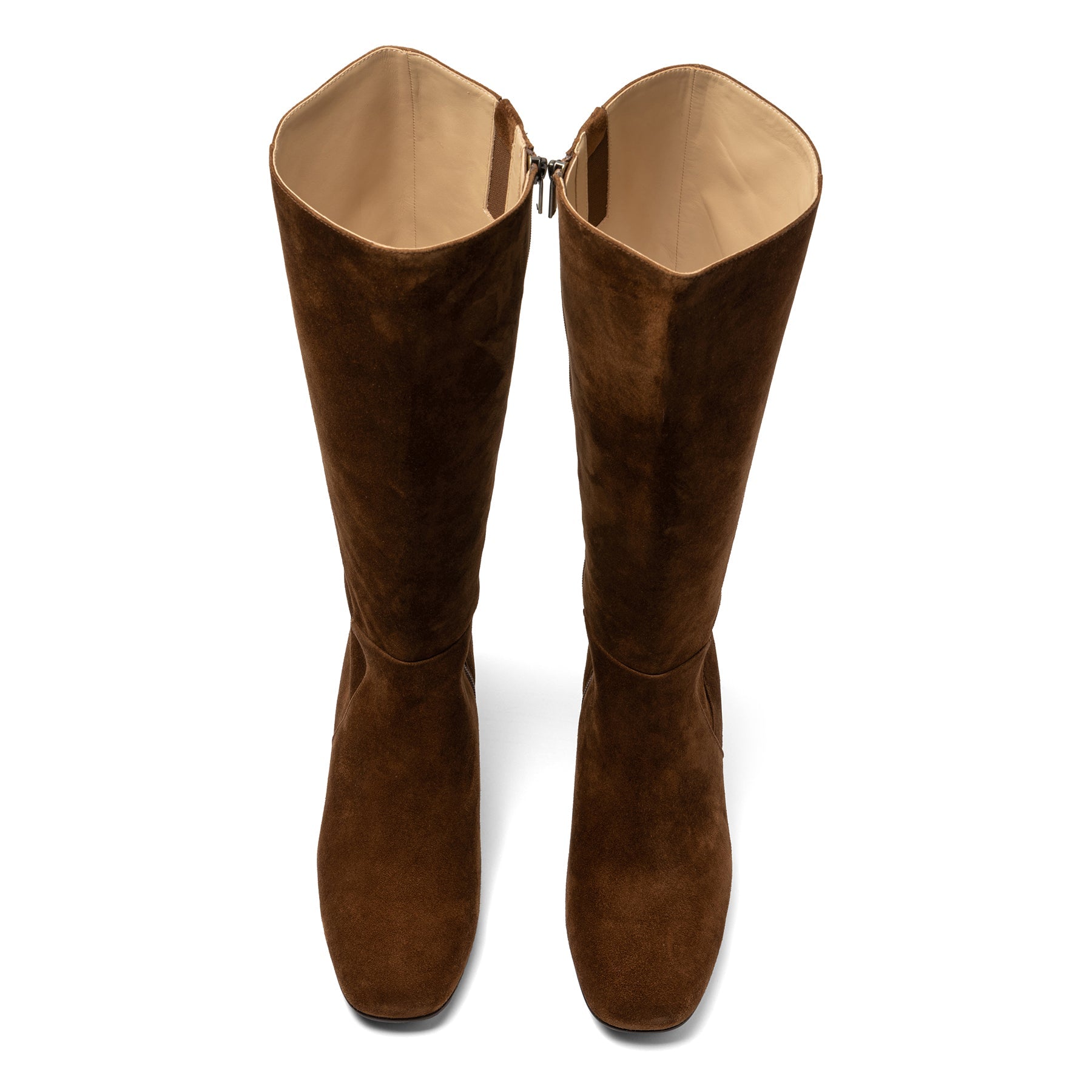 ABEO Footwear Avenue Tall Metatarsal Caramel Suede