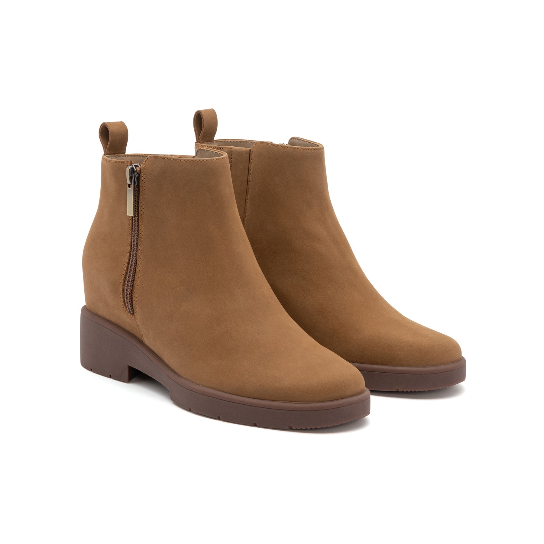 ABEO Footwear Horizon Zip Metatarsal Tan Nubuck