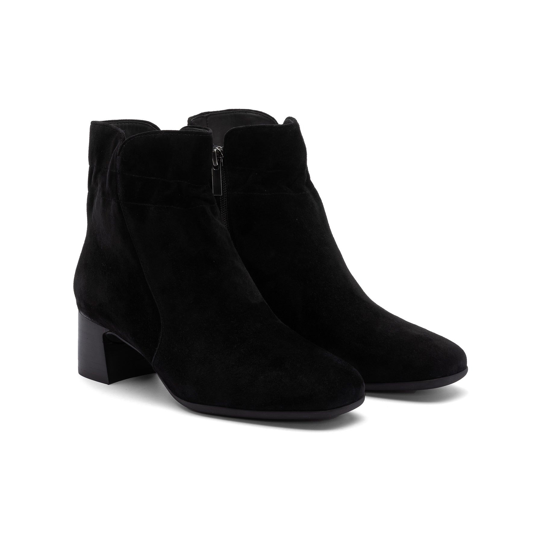 ABEO Footwear Avenue Mid Metatarsal Black Suede
