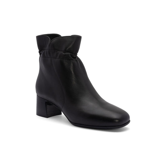 ABEO Footwear Avenue Mid Metatarsal Black Nappa