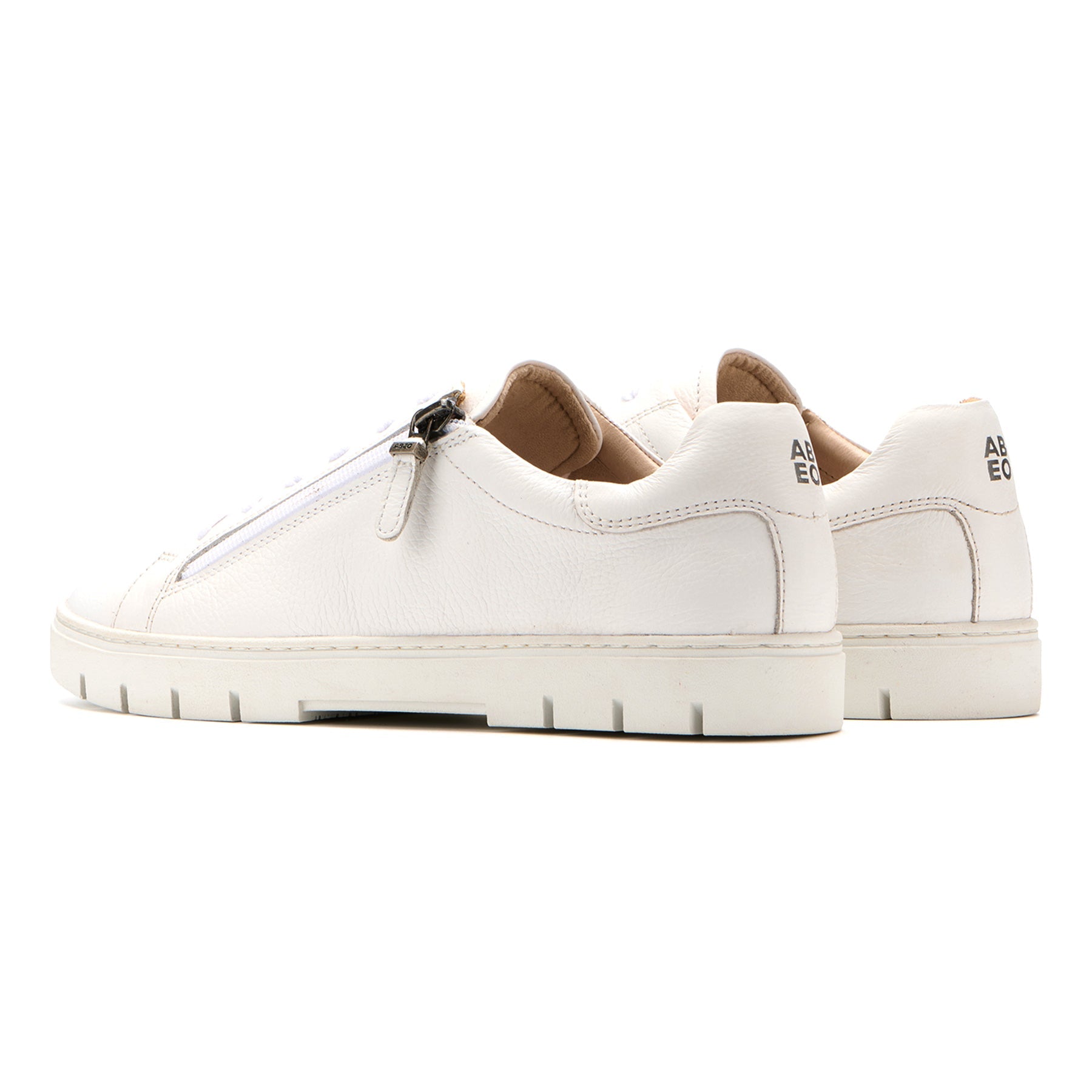 ABEO Footwear Roam Lace Metatarsal White Leather