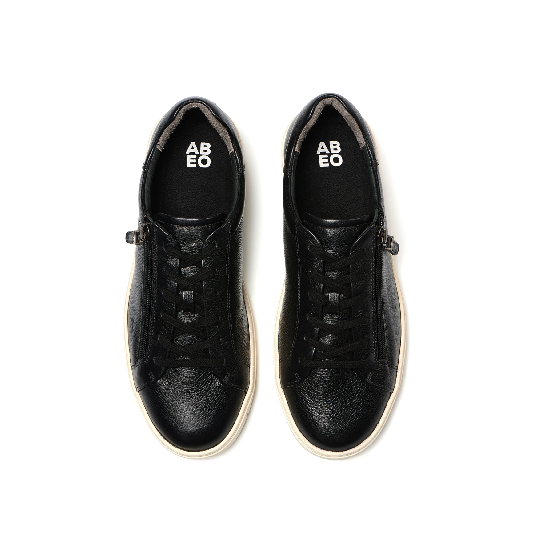 ABEO Footwear Roam Lace Metatarsal Black Leather