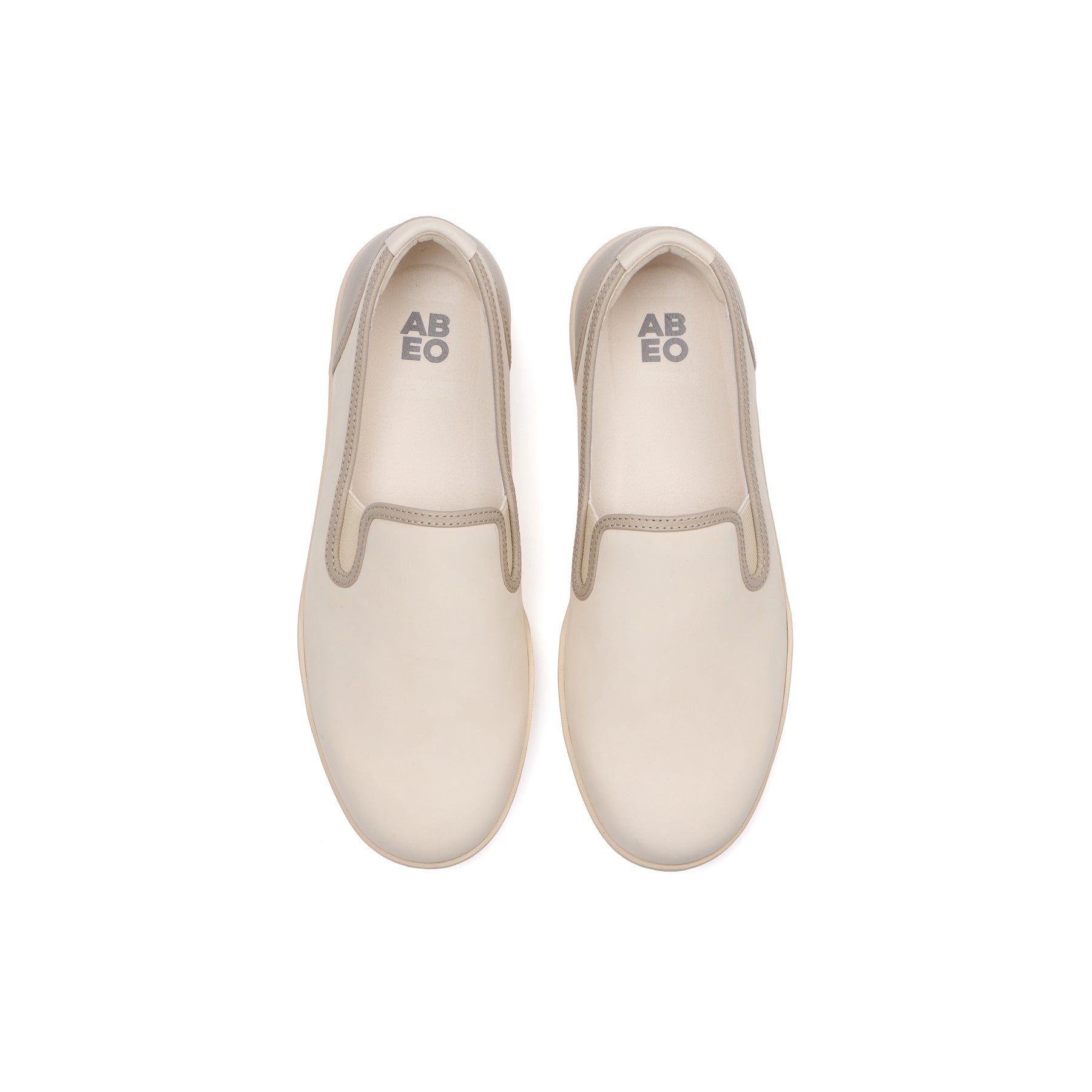 ABEO Footwear Encore Slip On Metatarsal Taupe Multi Leather