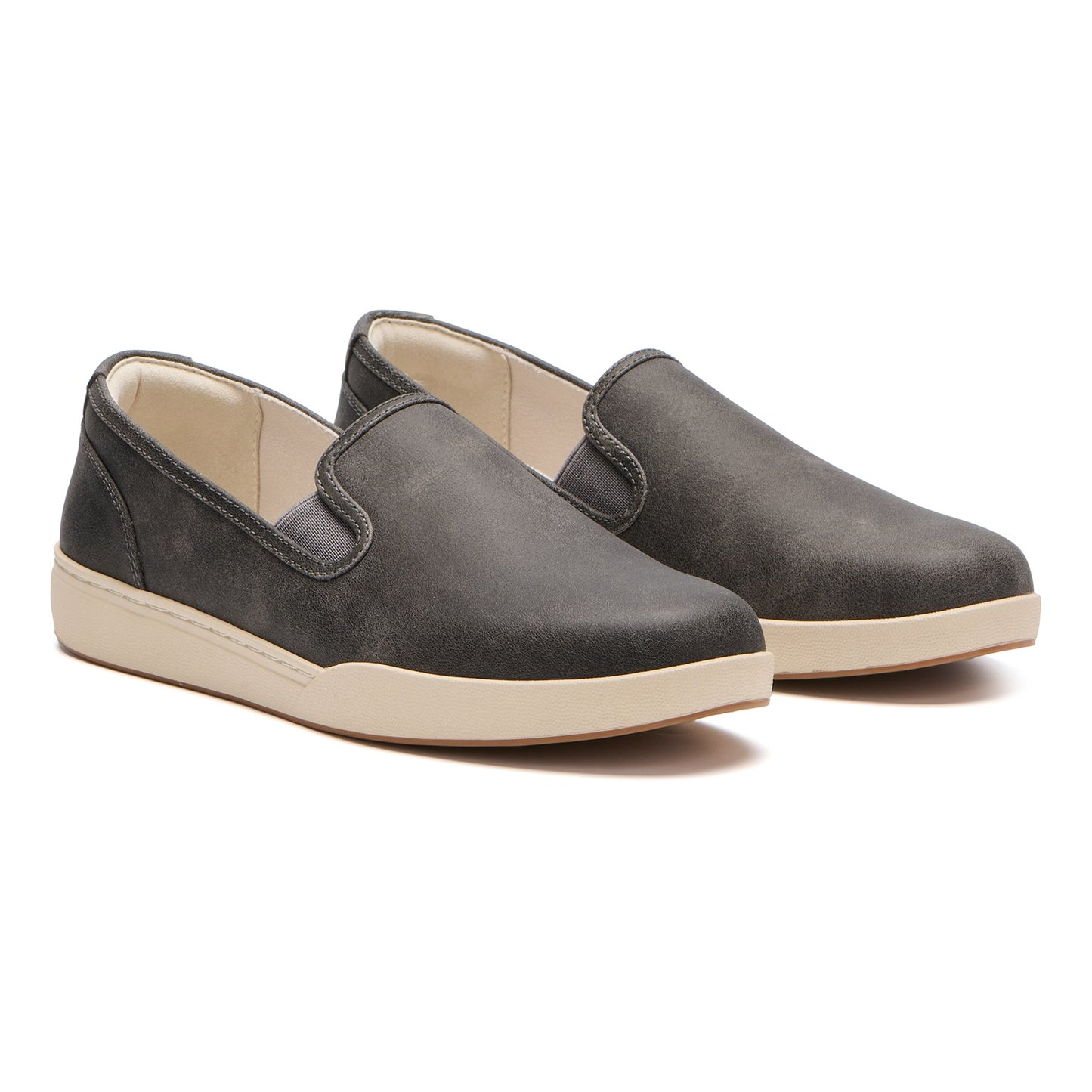 ABEO Footwear Encore Slip On Metatarsal Nickel Leather