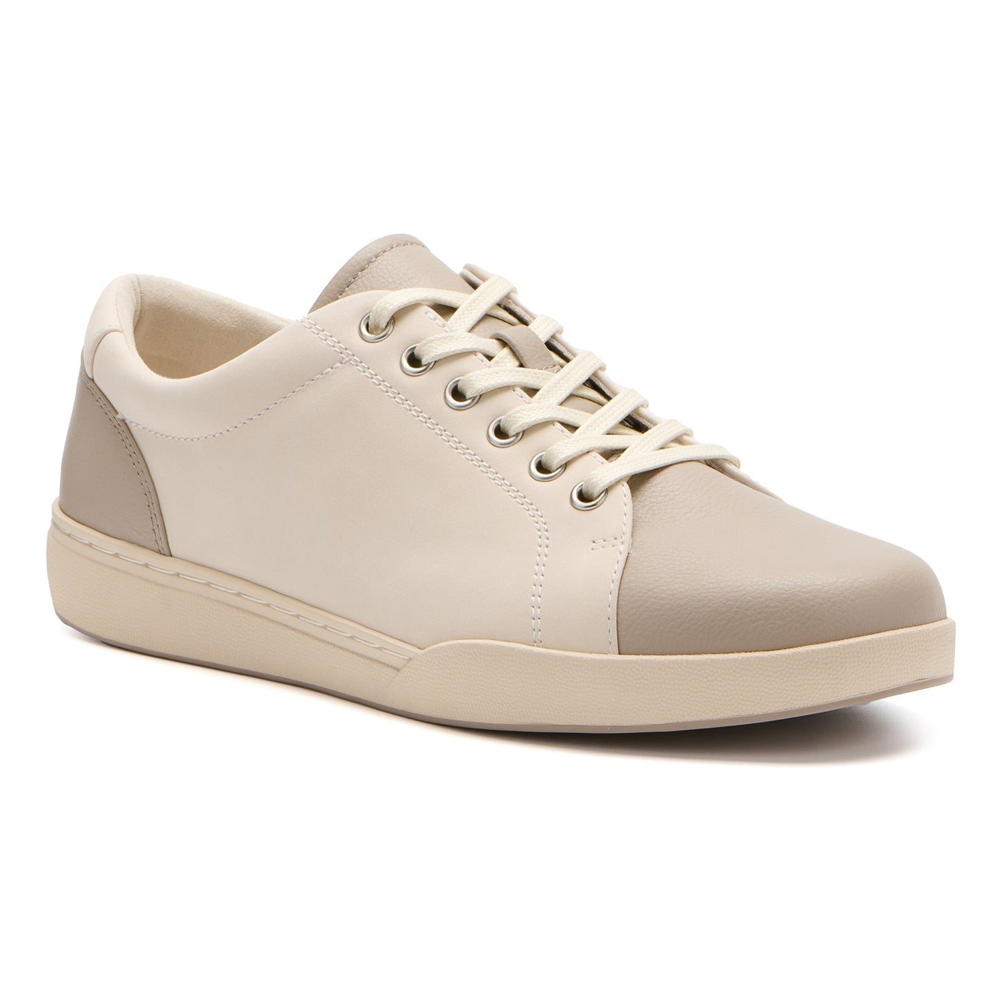 ABEO Footwear Encore Sneaker Metatarsal Taupe Multi Leather