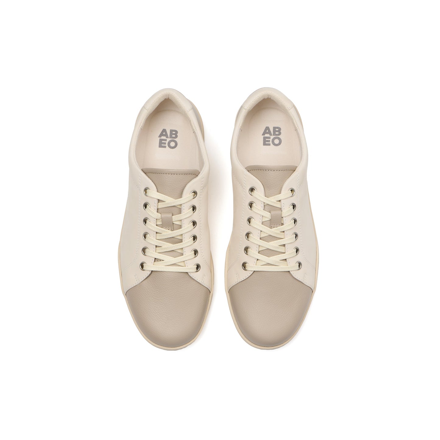 ABEO Footwear Encore Sneaker Metatarsal Taupe Multi Leather