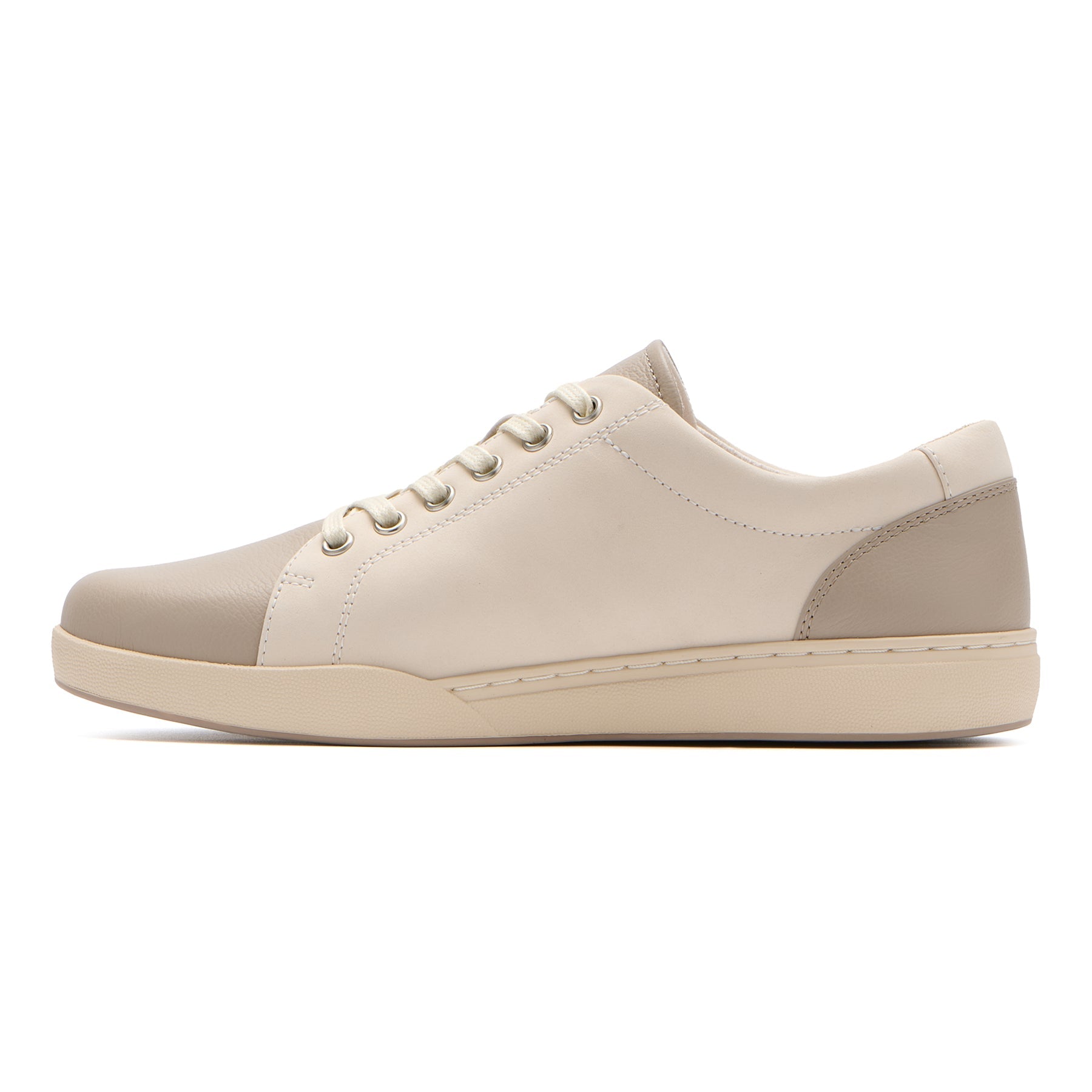 ABEO Footwear Encore Sneaker Metatarsal Taupe Multi Leather