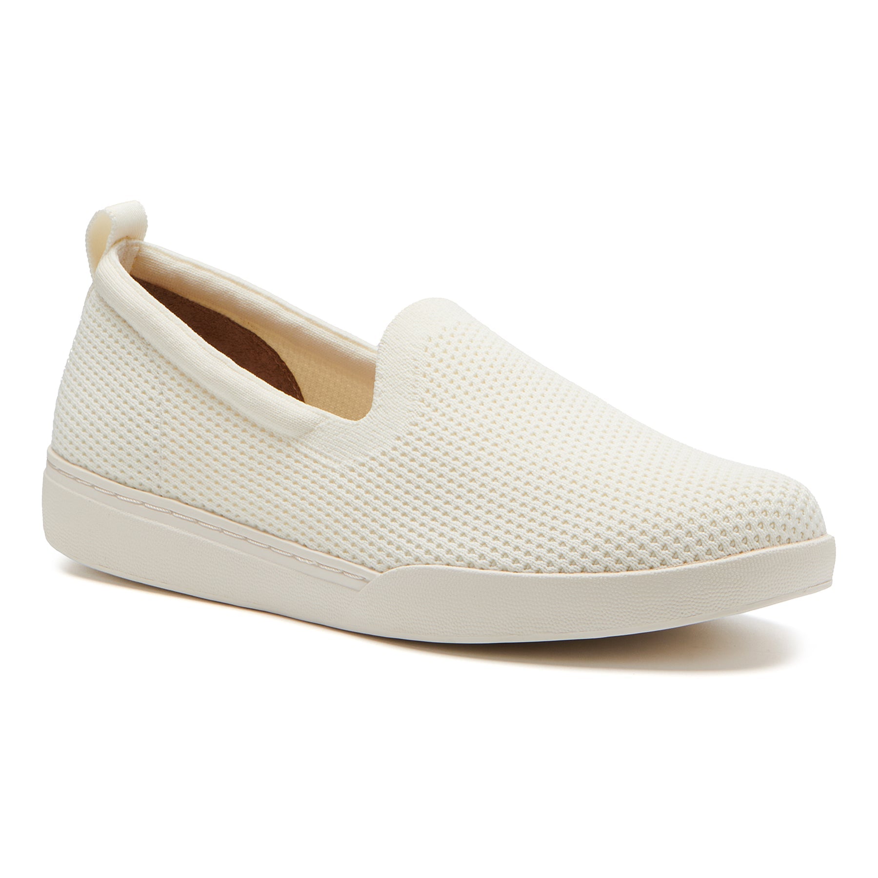 ABEO Footwear Encore Knit Slip On Metatarsal Coconut