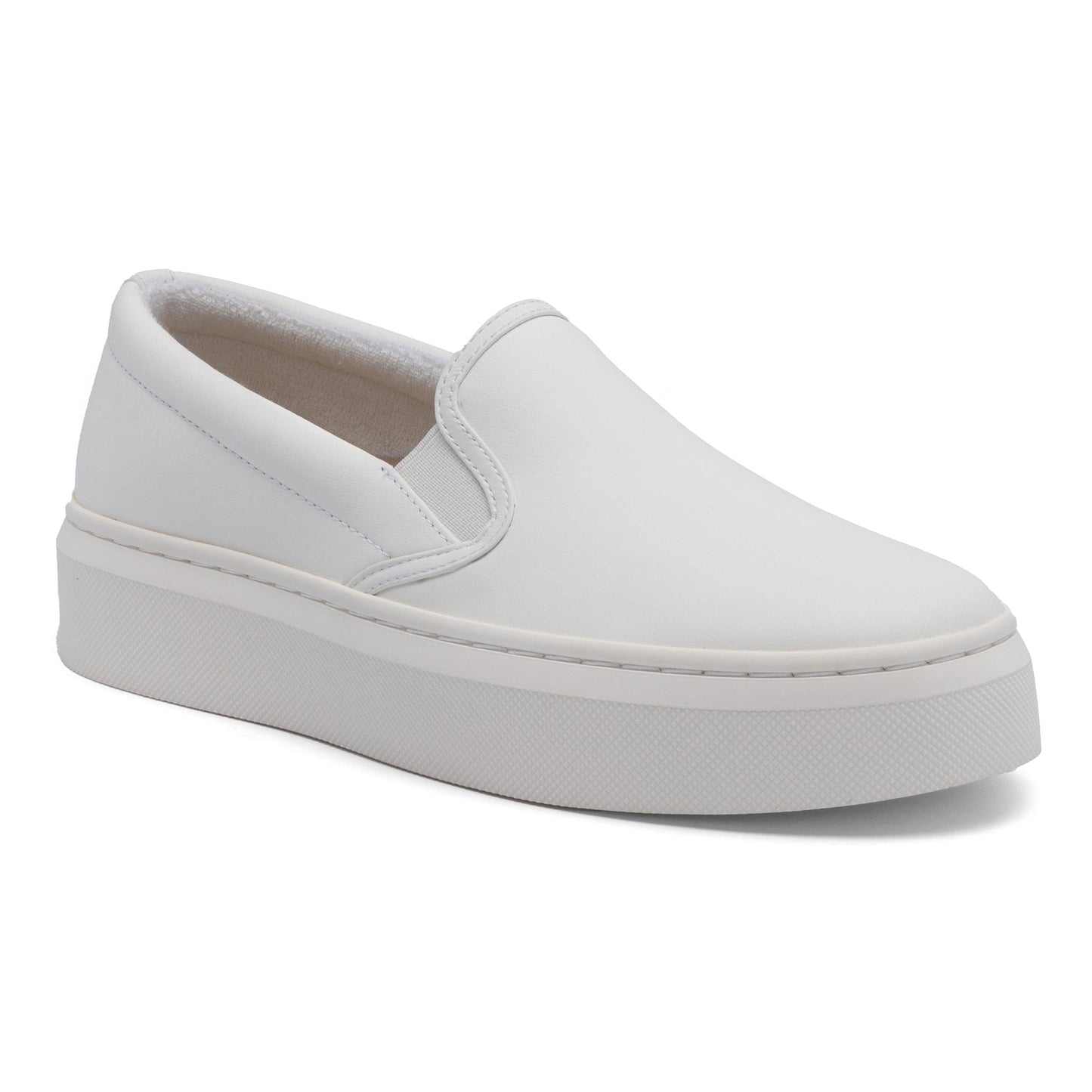ABEO Footwear Jumpstreet Slip On Metatarsal White Leather