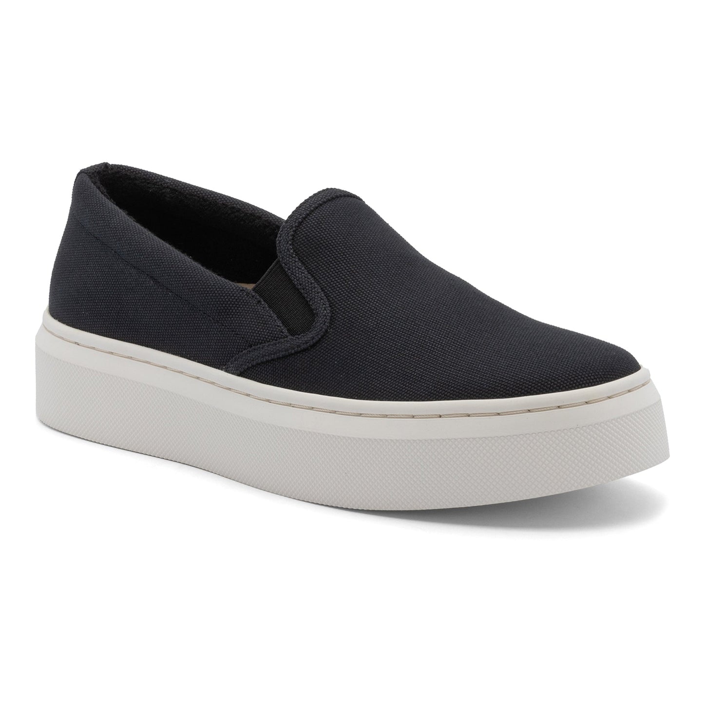 ABEO Footwear Jumpstreet Slip On Metatarsal Black Canvas