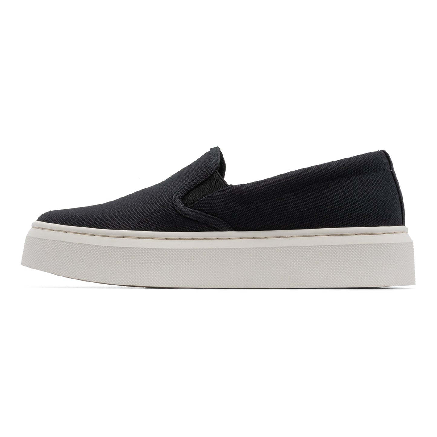 ABEO Footwear Jumpstreet Slip On Metatarsal Black Canvas