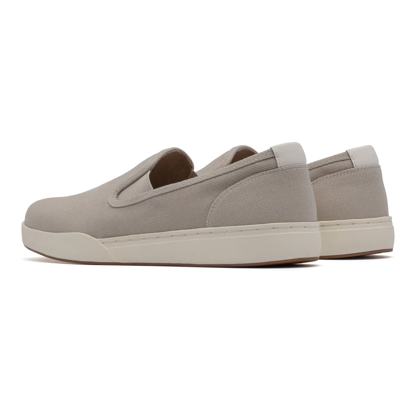 ABEO Footwear Encore Slip On Metatarsal Beige Canvas