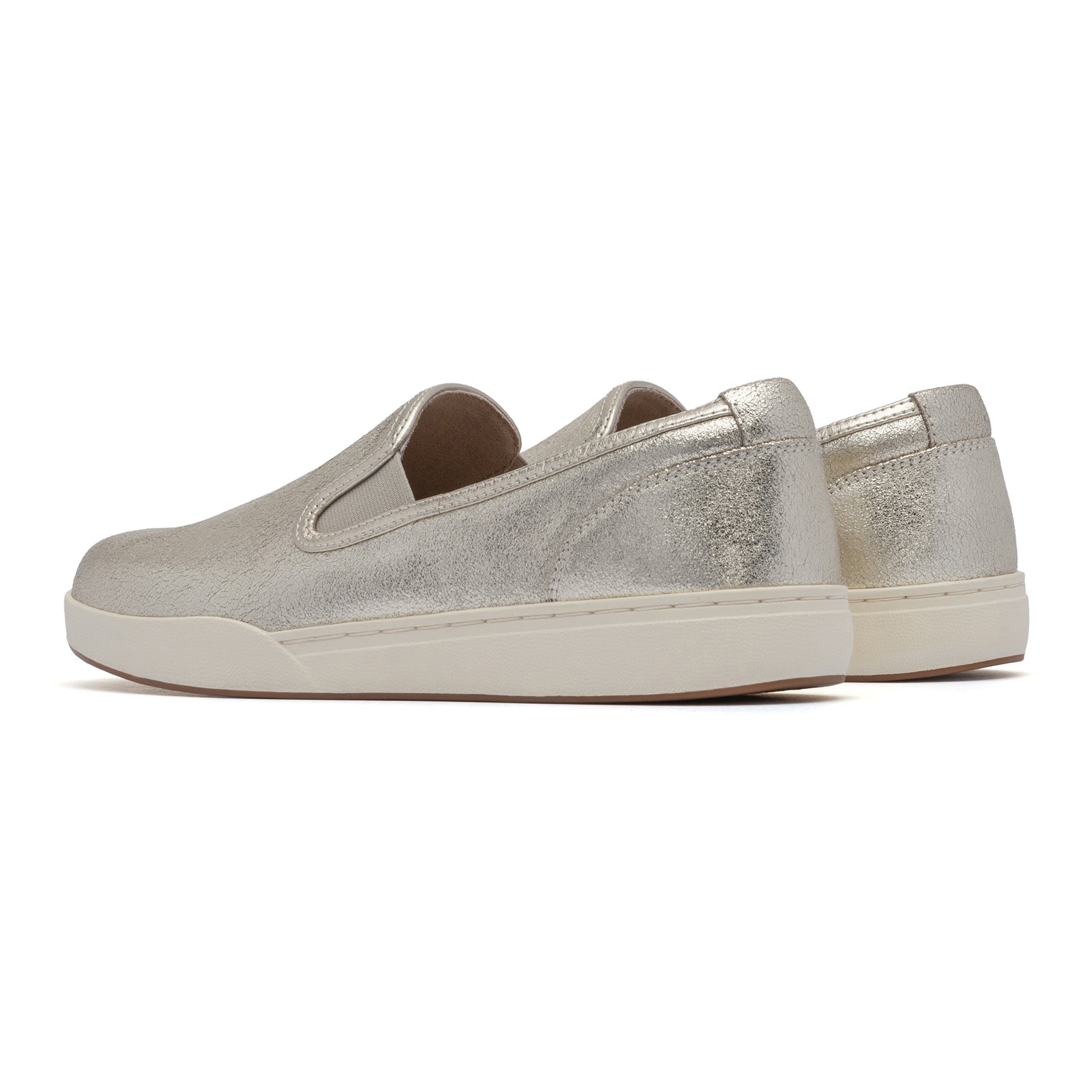 ABEO Footwear Encore Slip On Metatarsal Gold Leather