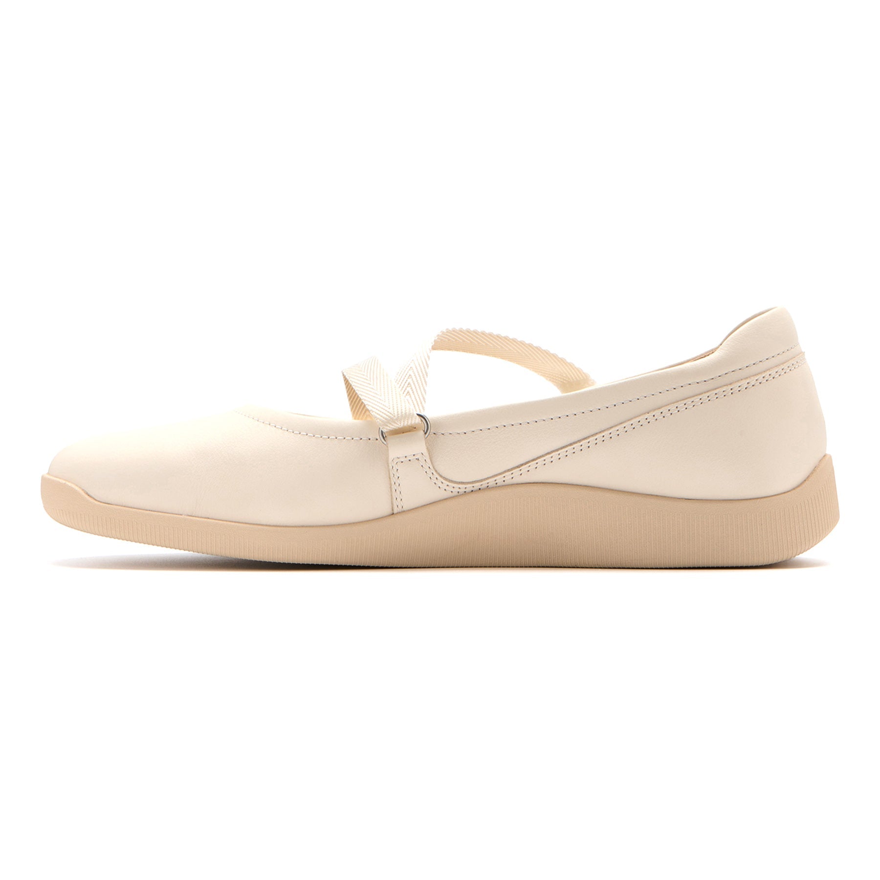 ABEO Footwear Vela Mary Jane Metatarsal White