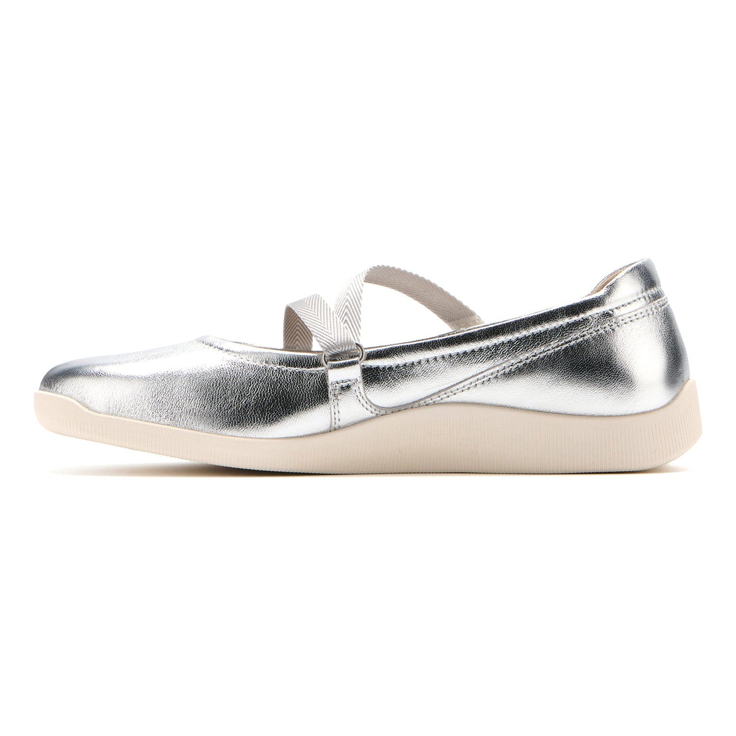 ABEO Footwear Vela Mary Jane Metatarsal Silver