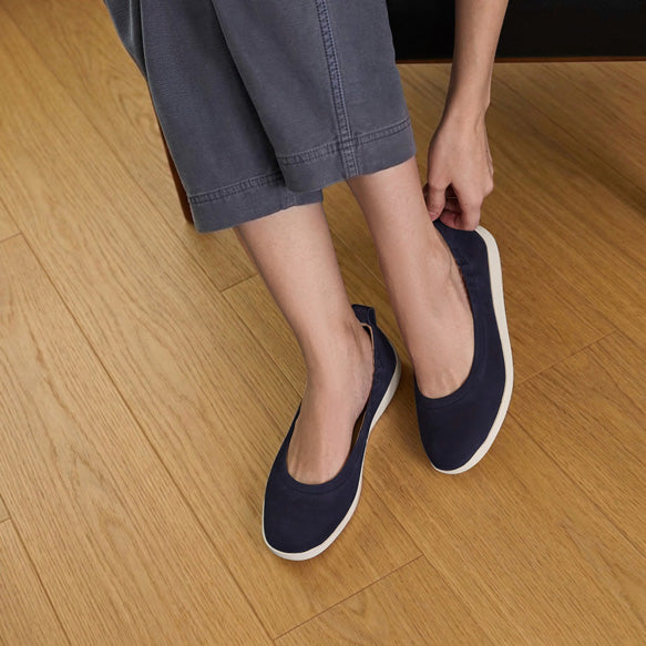 ABEO Footwear Vela Ballet Metatarsal Navy