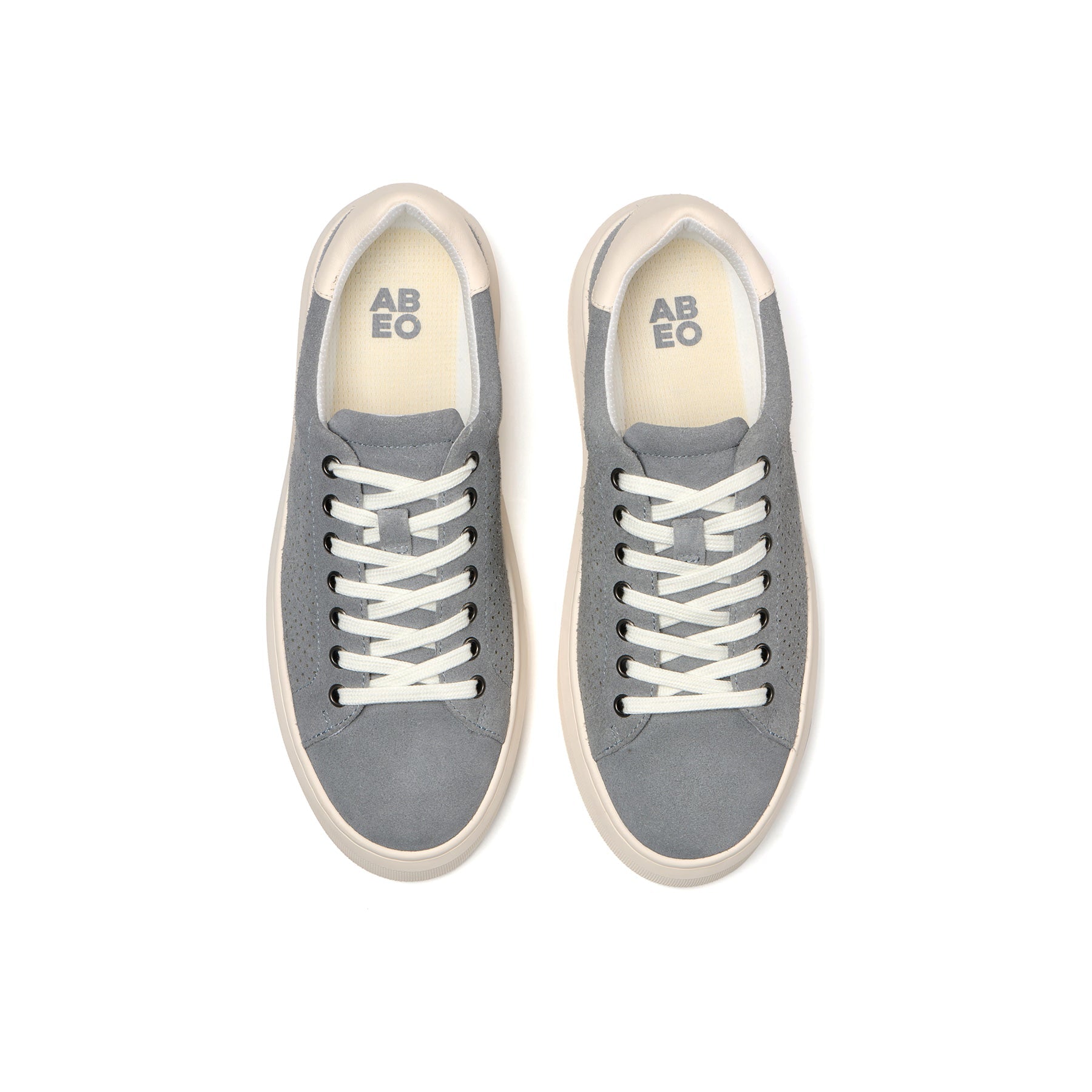 ABEO Footwear Jumpstreet Sneaker Metatarsal Dark Grey Suede Perforated