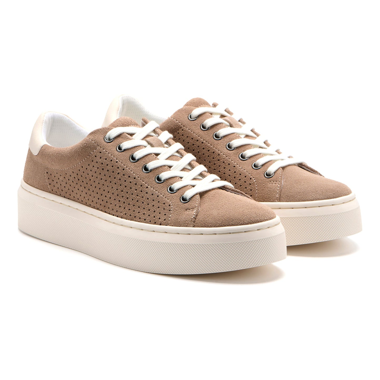 ABEO Footwear Jumpstreet Sneaker Metatarsal Taupe Perforated