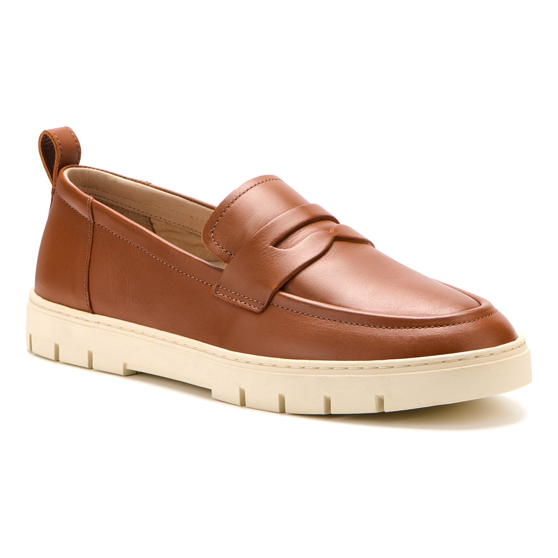 ABEO Footwear Roam Loafer Metatarsal Caramel Leather