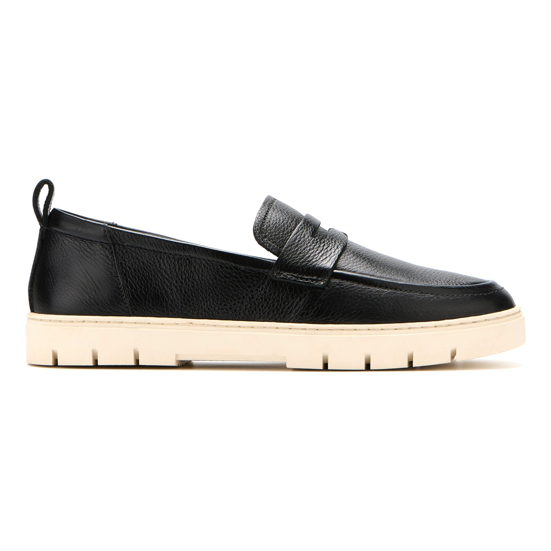 ABEO Footwear Roam Loafer Metatarsal Black Leather