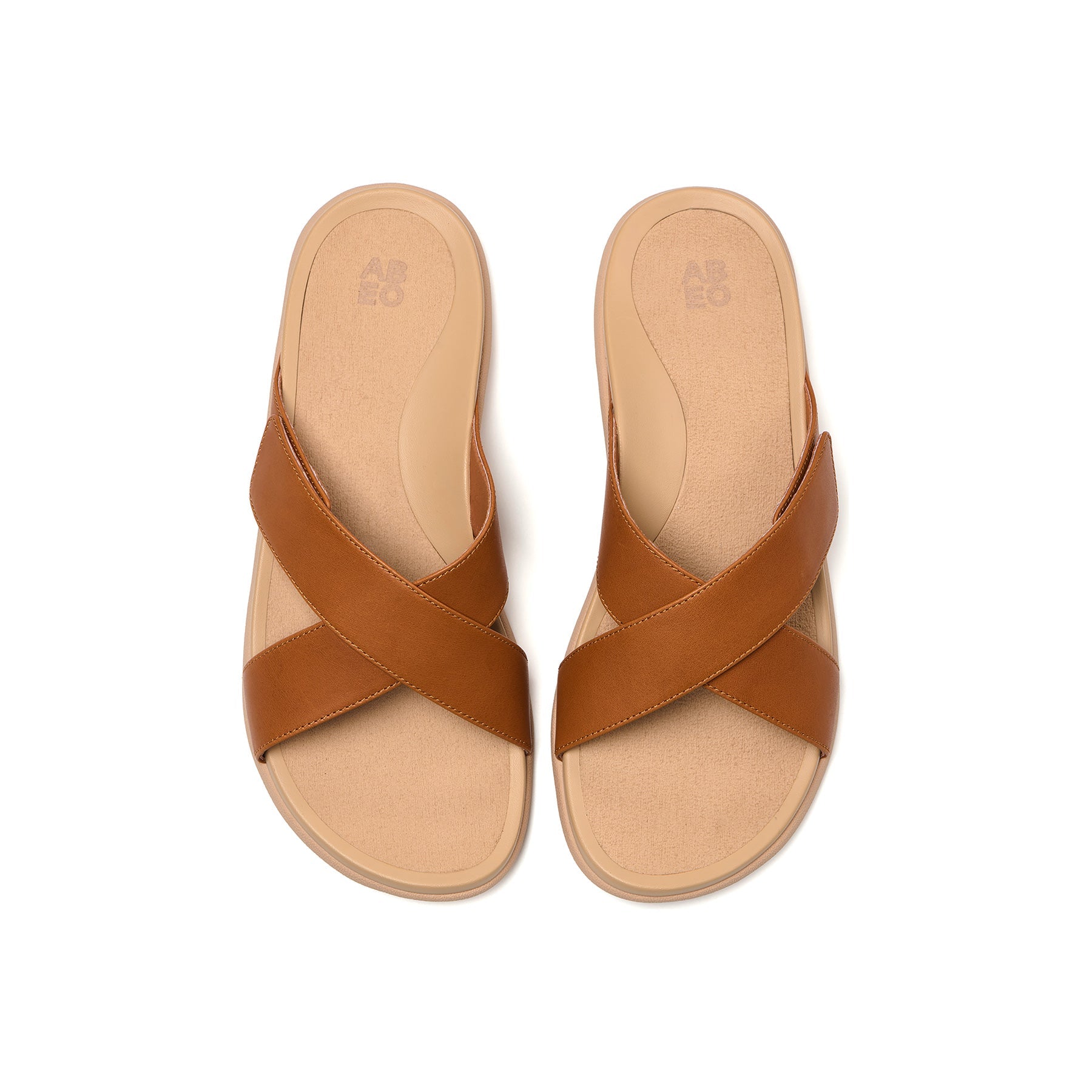 ABEO Footwear Laguna Slide Metatarsal Pecan