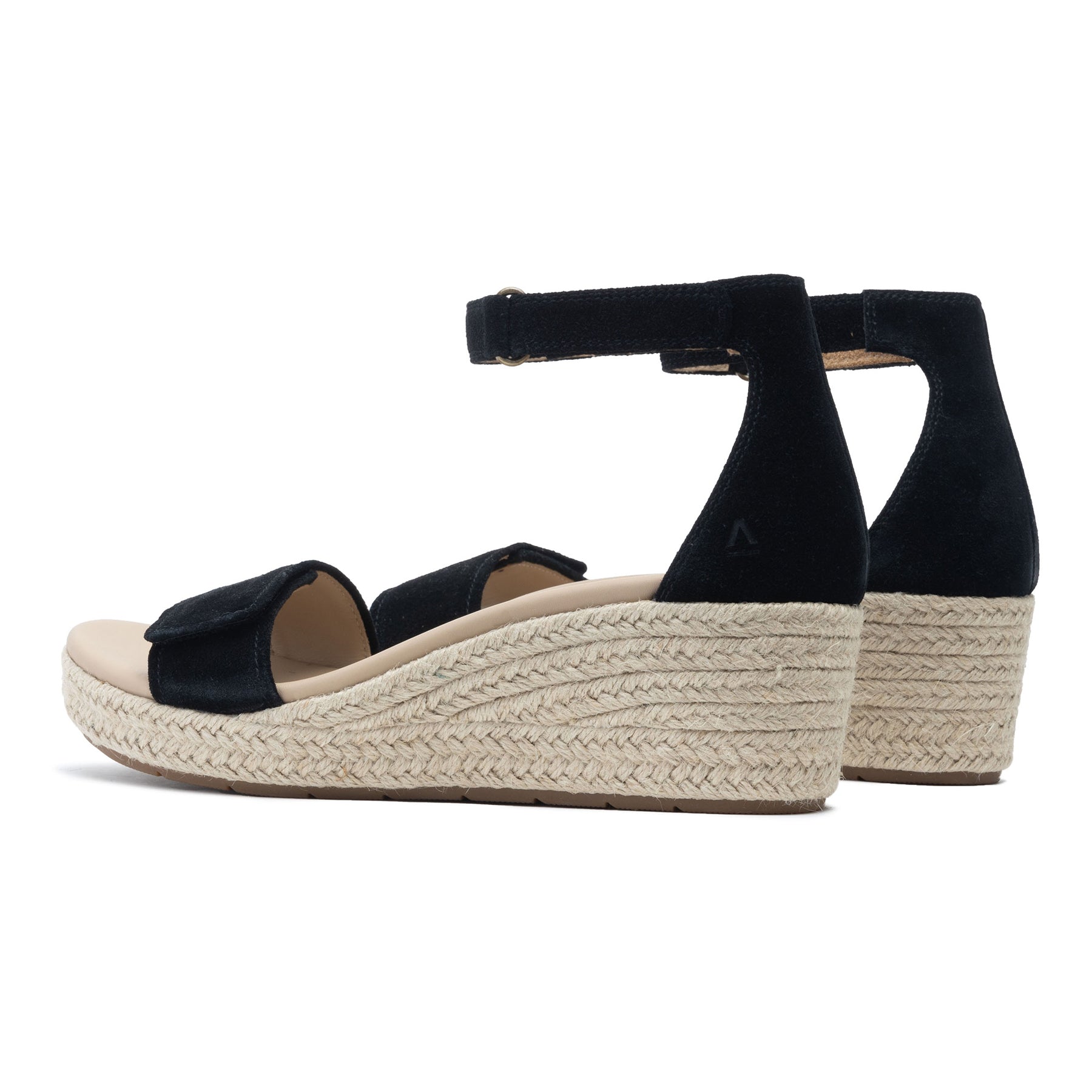 ABEO Footwear Riviera Ankle Sandal Metatarsal Black Suede