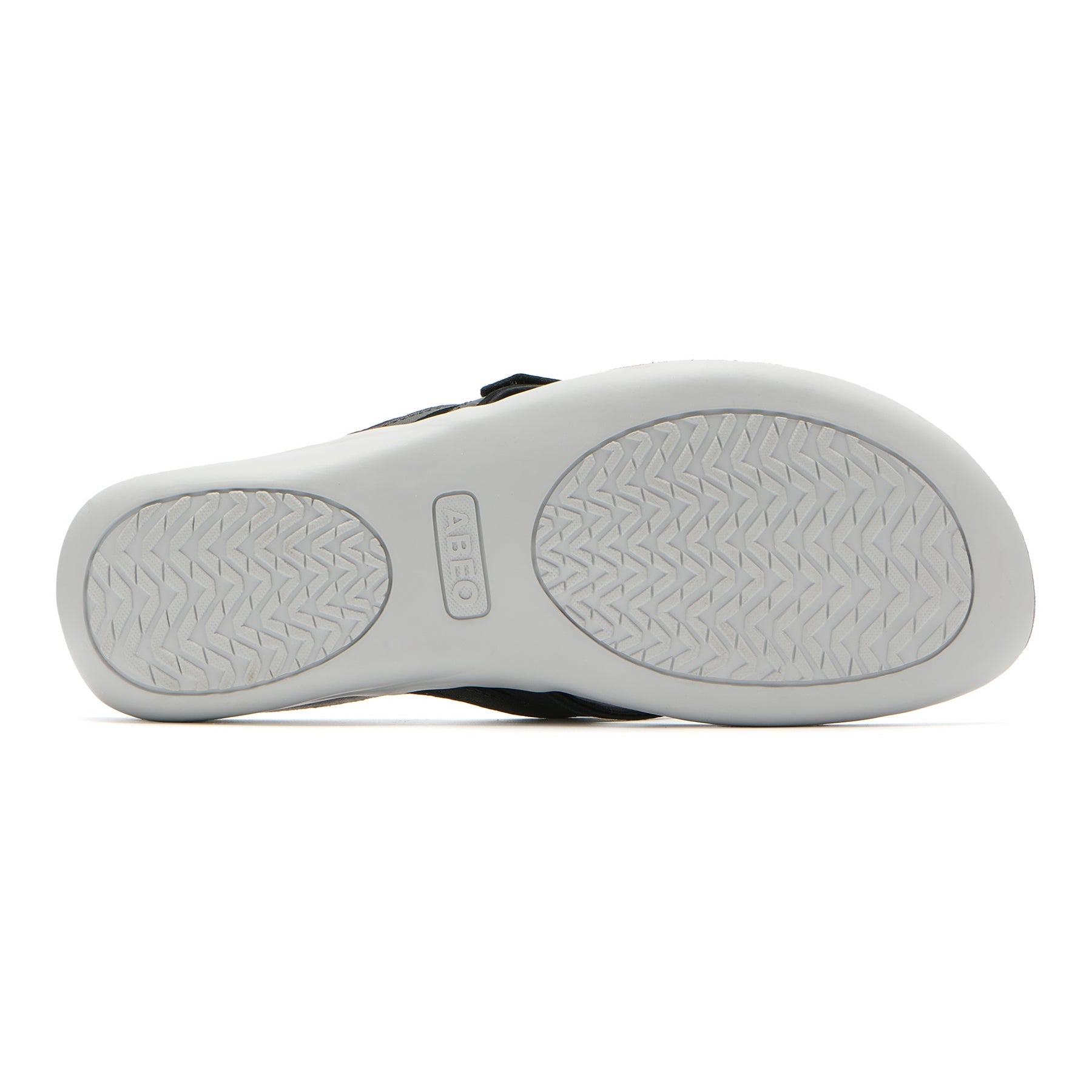 ABEO Footwear Oasis Sport Flip Flop Metatarsal Black