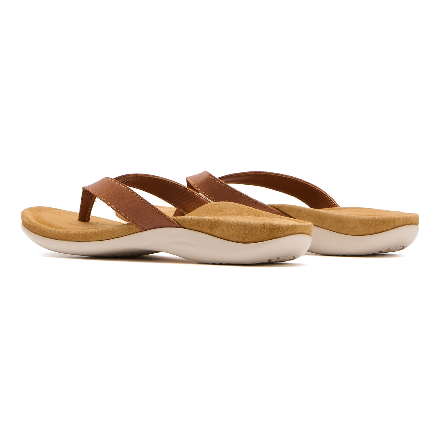 ABEO Footwear Oasis Flip Flop Metatarsal Caramel