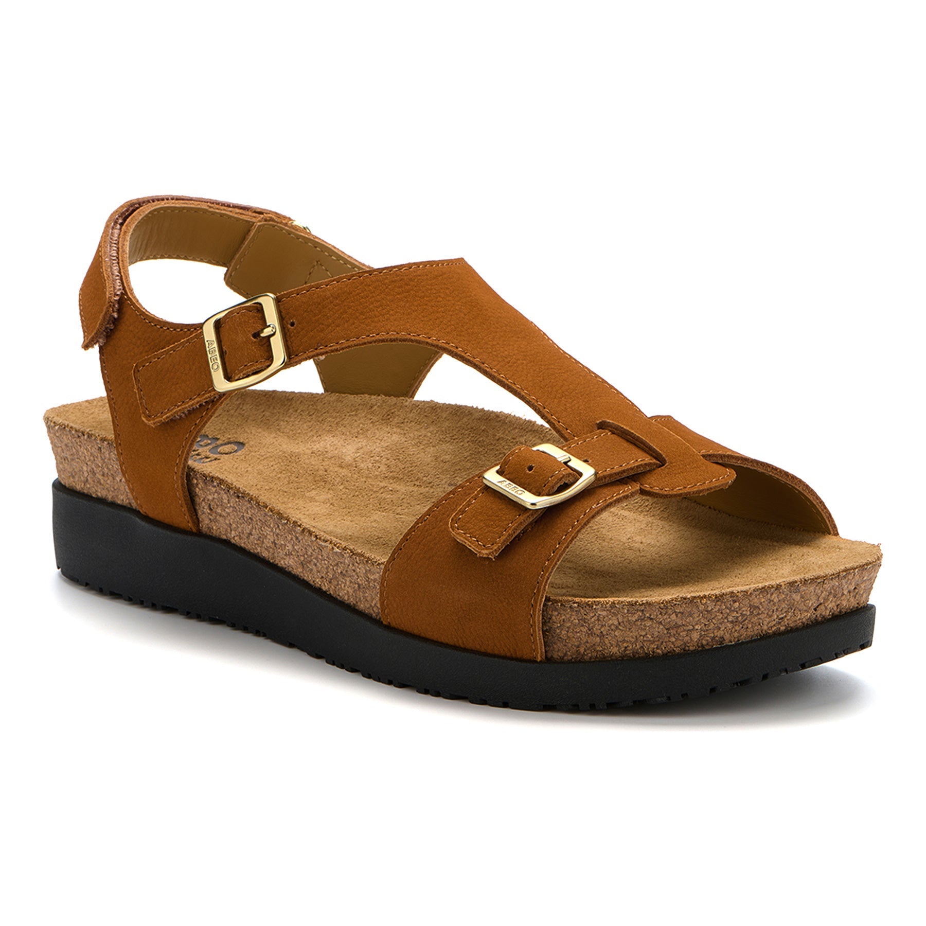 ABEO Footwear Algarve Buckle Metatarsal Pecan