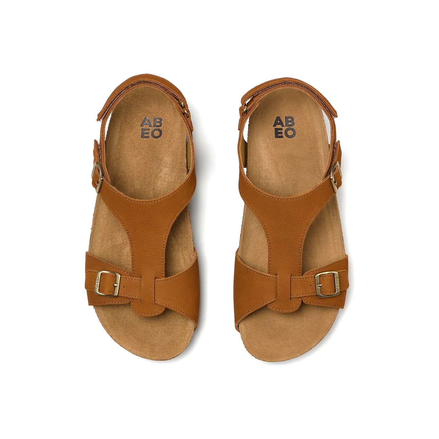 ABEO Footwear Algarve Buckle Metatarsal Pecan