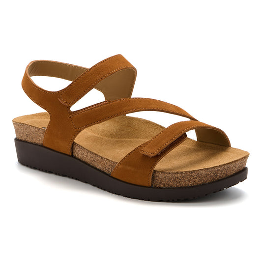 ABEO Footwear Algarve Strap Metatarsal Pecan