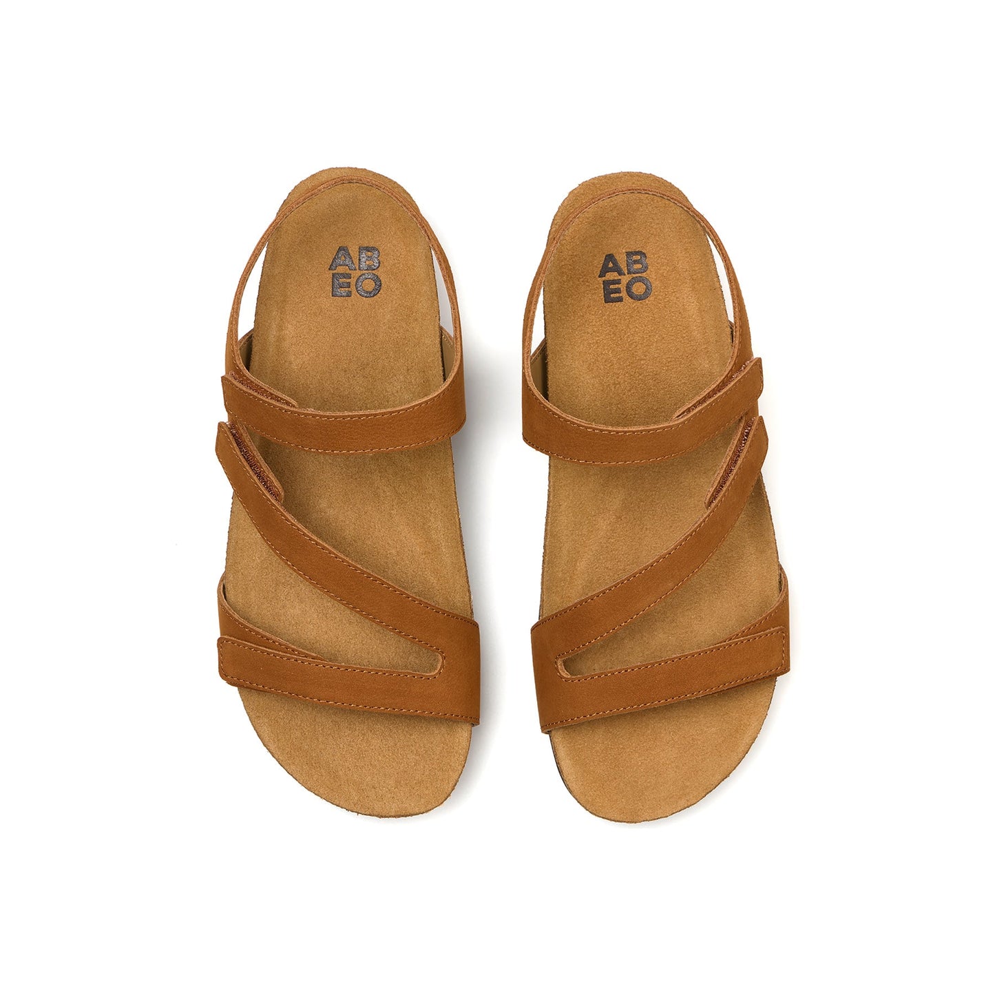 ABEO Footwear Algarve Strap Metatarsal Pecan